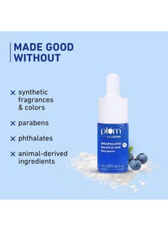 Plum Plum 2% Encapsulated Salicylic Acid Face Serum | Fights Active Acne | Controls Oil | Soothes Inflammation | Lightweight & Quick-absorbing | 100% Vegan | 10 ml  - Image 4