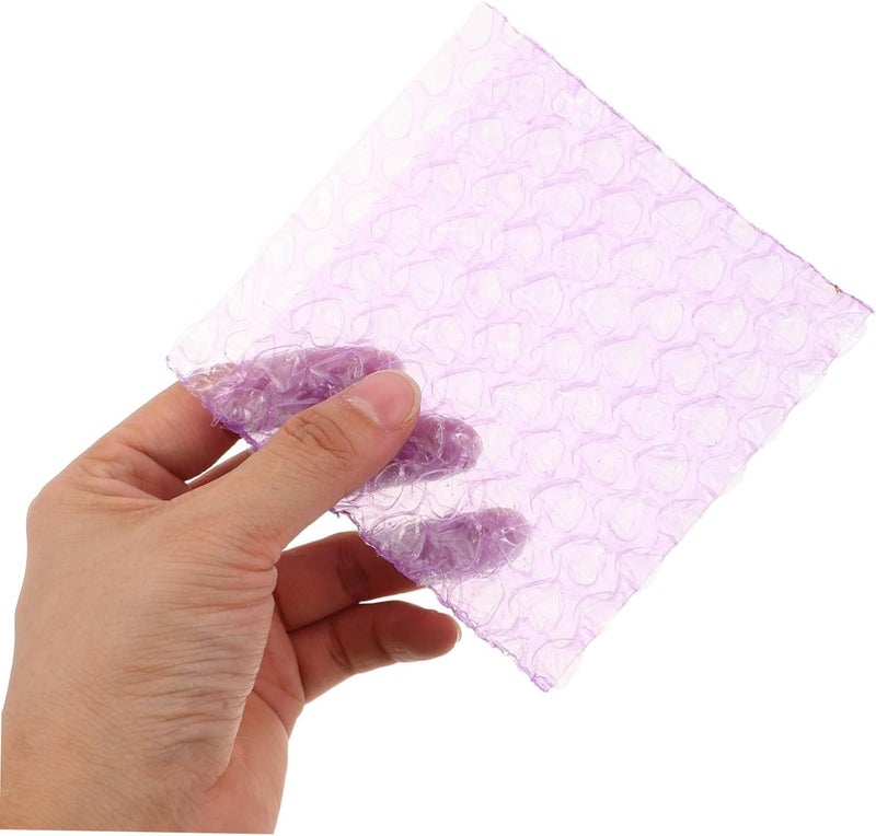 FUOYLOO 50pcs Heart-shaped Bubble Bags Shockproof Pouches for Secure Packaging and Shipping Protection - Image 4
