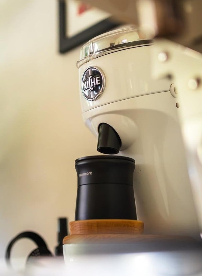 Normcore 58mm 2-in-1 Magnetic Dosing Cup, Espresso Dosing Funnel with Portafilter Dosing Cup, Barista Coffee Grinder Dosing Tools Fit 58 mm Basket, Matte Black Anodized Aluminum, New Upgraded - Image 3