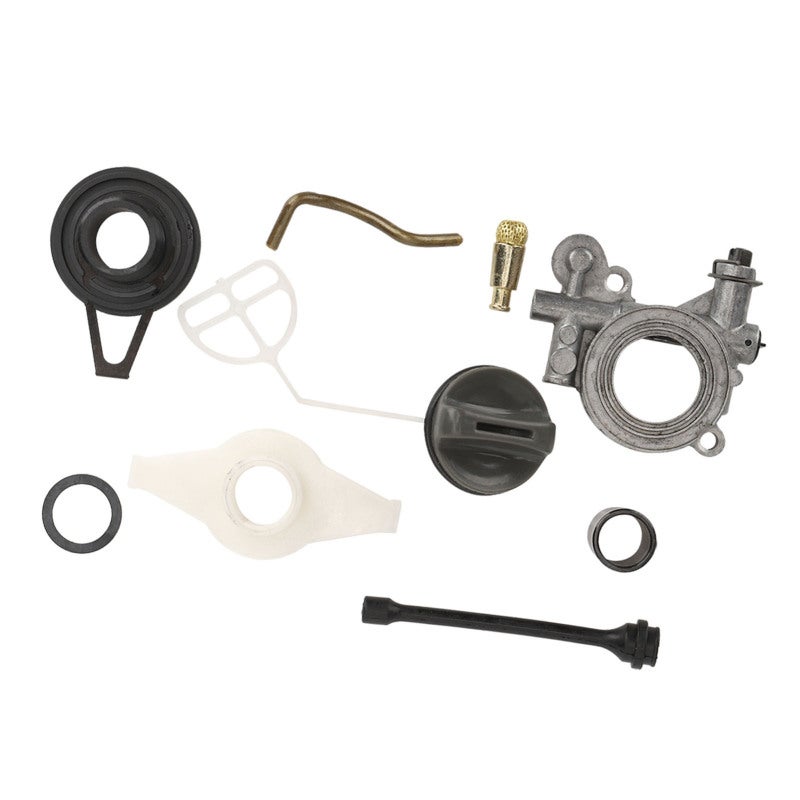 مجموعة تروس دودة خط مضخة الزيت للاستبدال مناسبة لـ Husqvarna 372XP 365 371 385 390 362 570 575 576 - Image 2