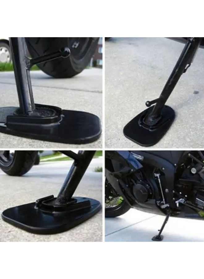 Black Universal Side Bracket Support Pad Single Foot Bracket for Motorcycle - Image 5