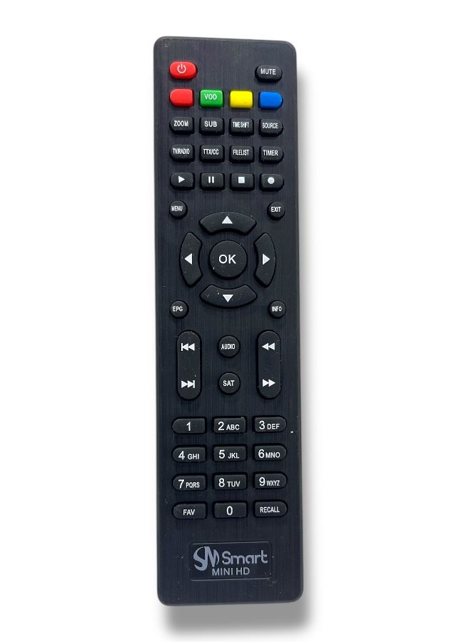 SM Smart Mini HD Digital Receiver Remote Control