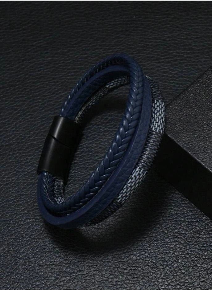 Luxury Concept - Elegant High Quality Of PU Leather Bracelet For Men - Image 1