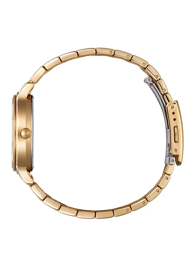CITIZEN Women's Analog Round Shape Stainless Steel Wrist Watch ED8183-54A - 33 Mm