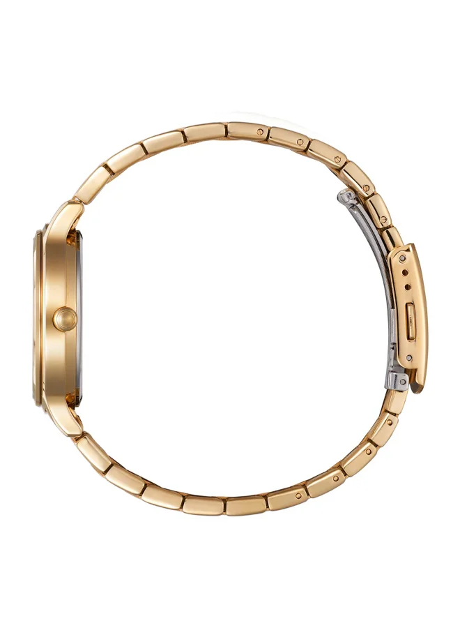 CITIZEN Women's Stainless Steel with Rose Gold plating Strap Quartz Day & Date Watch ED8183-54A - 33 mm