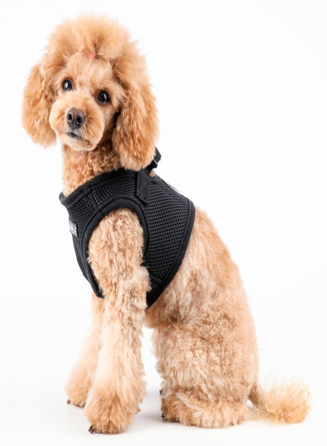 بوبيا PUPPIA International Puppia Harness Soft B Vest Black XSmall - Image 5