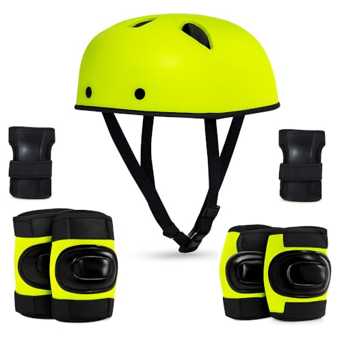 Gmefvr Kids Protective Set Guard for Skating, Cycling & Skateboarding, (Suitable for Age Group 5 to 12 Years Old) Multi Random Color - Image 2