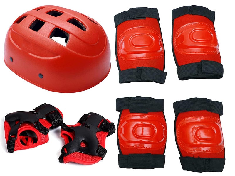 Gmefvr Kids Protective Set Guard for Skating, Cycling & Skateboarding, (Suitable for Age Group 5 to 12 Years Old) Multi Random Color - Image 1