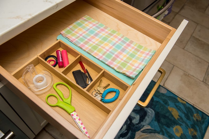 Lipper International 824, Bamboo Wood 4-Compartment Organizer Tray, 11 5/8" x 7 7/8" x 1 3/4" - Image 5
