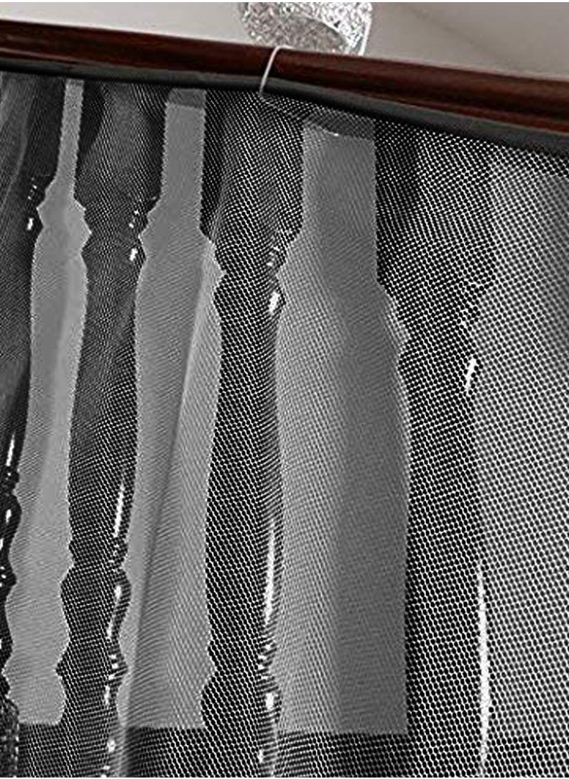 Kiddale - Baby Safety net for Staircase Railing Guard for Baby Safety Balcony Child Safety net for Balcony Pack of 1 and 3m by 1.1m Wide Grey - Image 1