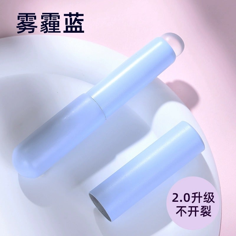 Silicone Lip Brush With Cover Q Soft Small Portable Round Head Fingertip Lipstick Blending Concealer Brush Mini Novice Makeup Brush - Image 1