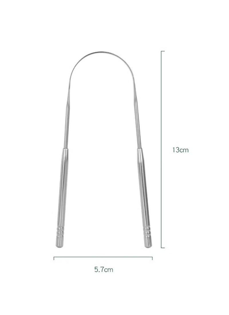 Bukela - 2 Pcs Tongue Scraper Reusable Tongue Cleaner For Cleaning the Mouth and Reducing Bad Breath - Image 1