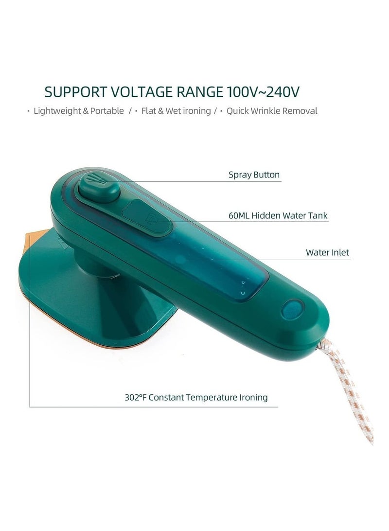 Professional Micro Travel Steam Iron Mini Ironing Press Machine Portable Handheld Garment Steamer  - Image 3