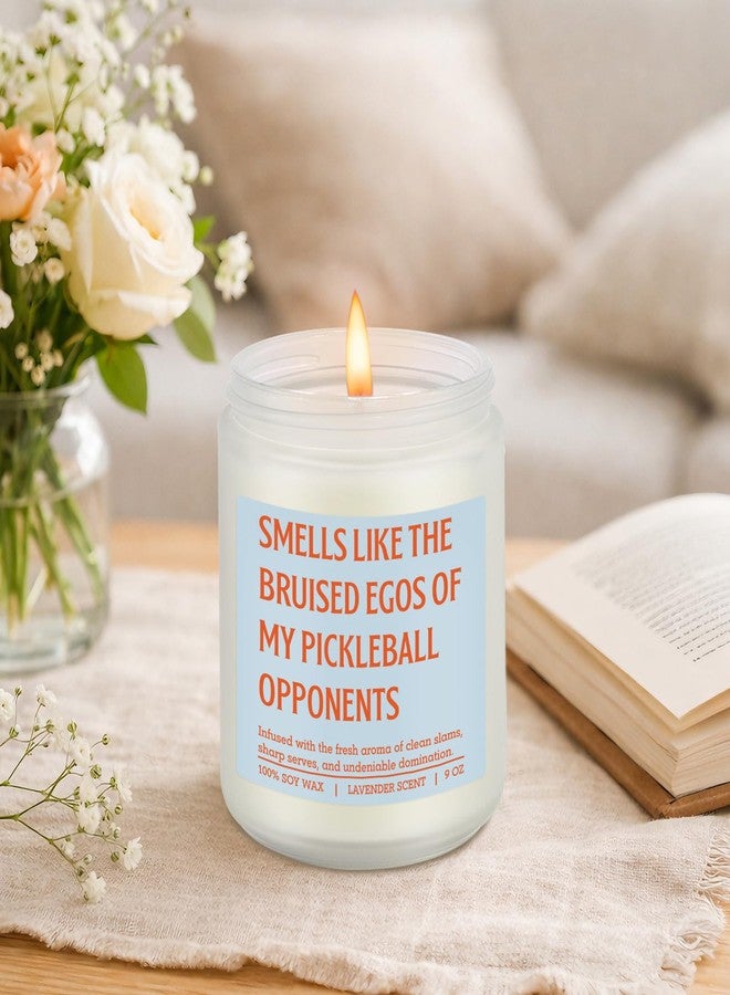 LEADO Candle - Gifts for Pickleball Lovers, Players, Pickleball Gifts for Men, Women - Cool Fathers Day, Birthday Present for Pickle Ball Dad, Mom, Friend, Husband, Wife - Pickle Ball Accessories - Image 5