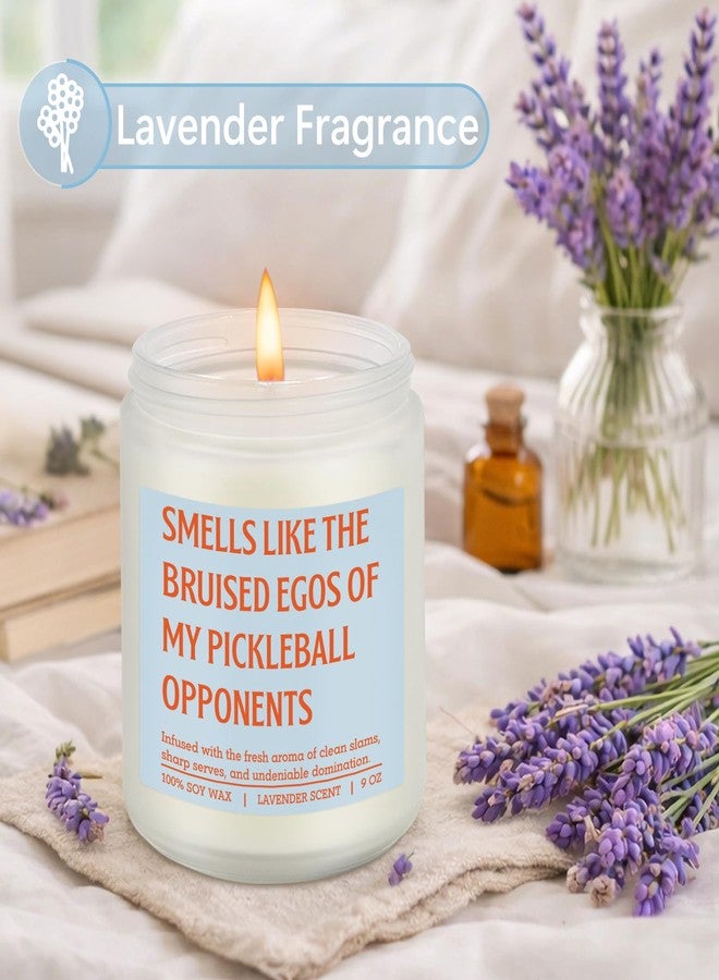 LEADO Candle - Gifts for Pickleball Lovers, Players, Pickleball Gifts for Men, Women - Cool Fathers Day, Birthday Present for Pickle Ball Dad, Mom, Friend, Husband, Wife - Pickle Ball Accessories - Image 2
