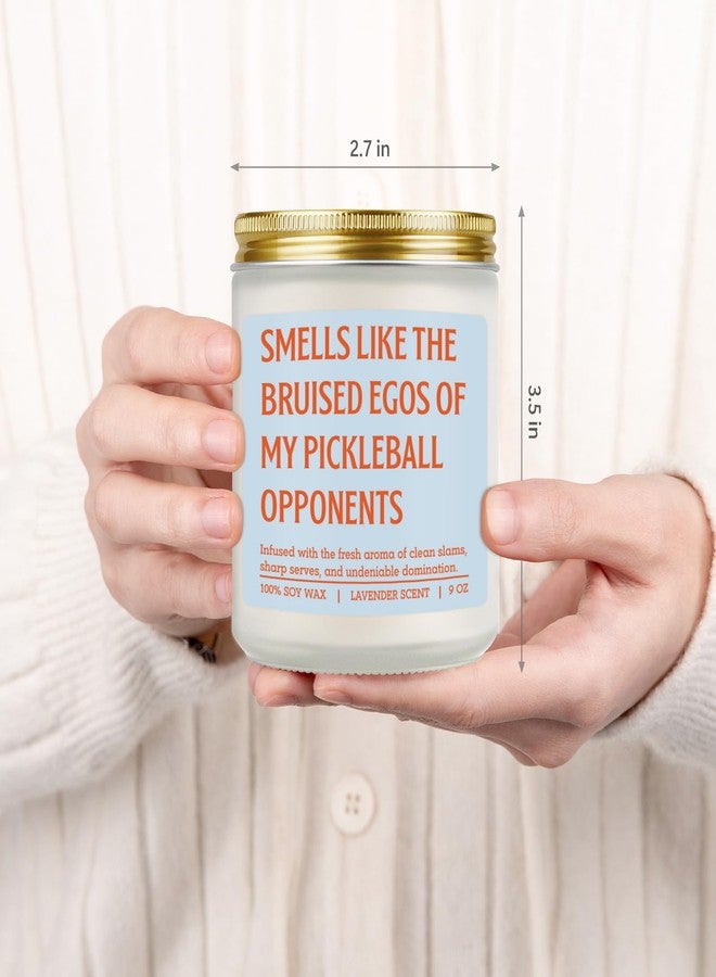 LEADO Candle - Gifts for Pickleball Lovers, Players, Pickleball Gifts for Men, Women - Cool Fathers Day, Birthday Present for Pickle Ball Dad, Mom, Friend, Husband, Wife - Pickle Ball Accessories - Image 4