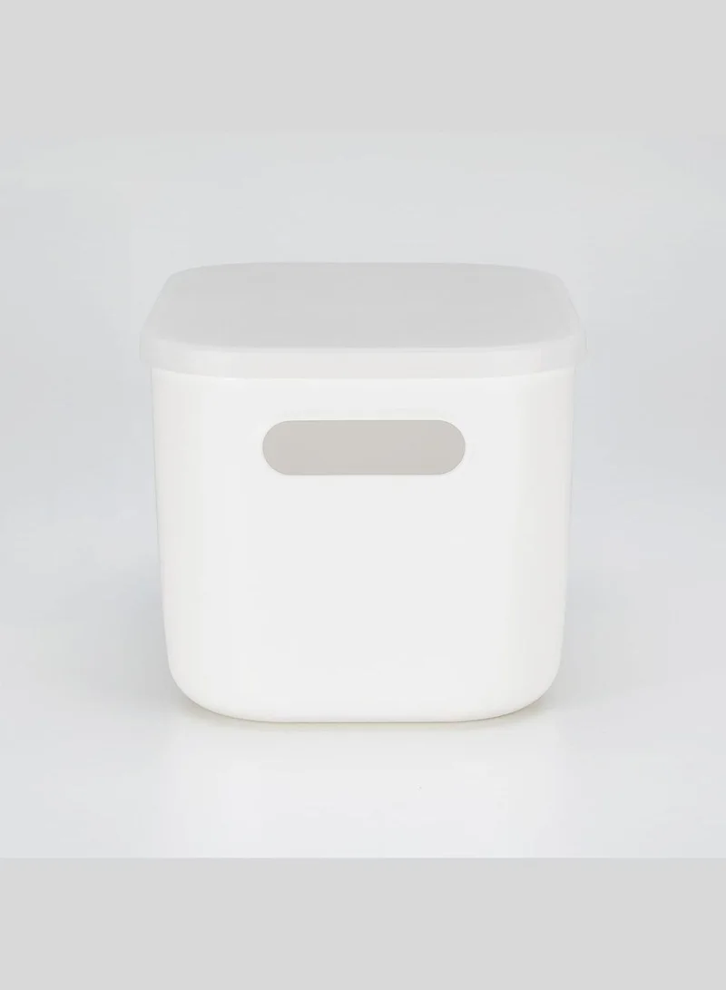 MUJI Soft Polyethylene Half Case, W 18 x D 25.5 x H 16 cm, M