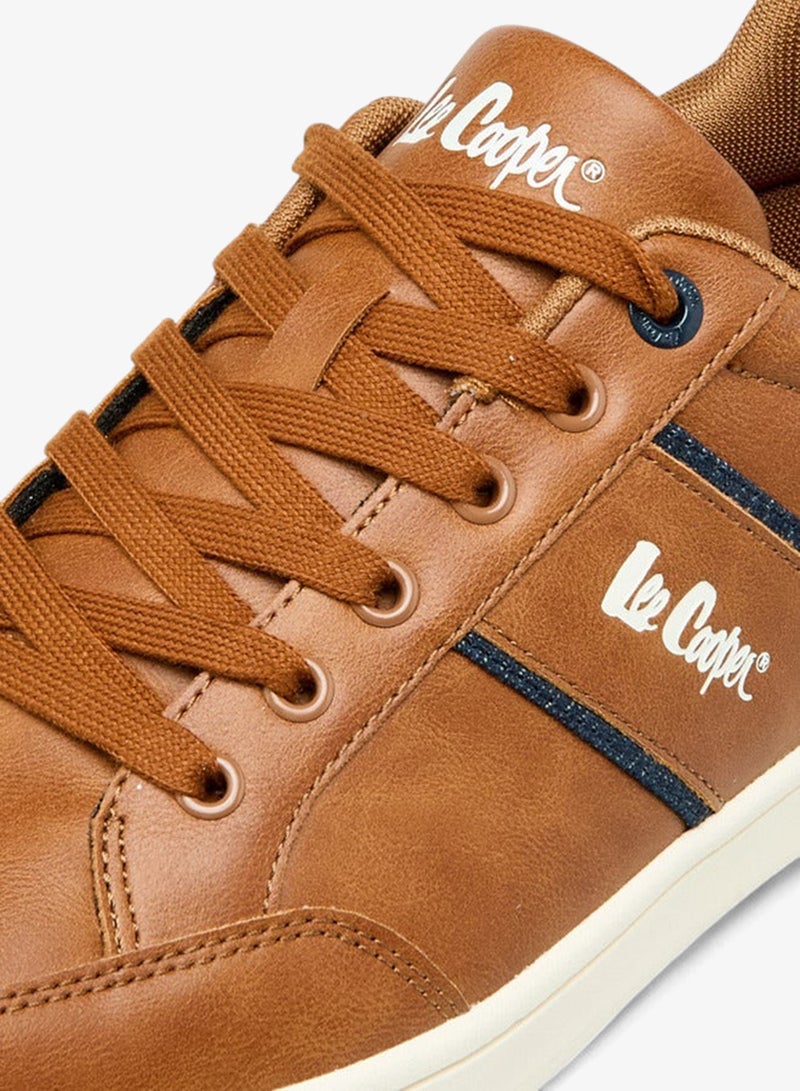 لي كوبر أحذية رياضية رجالية برباط وتفاصيل شبكية - Image 4