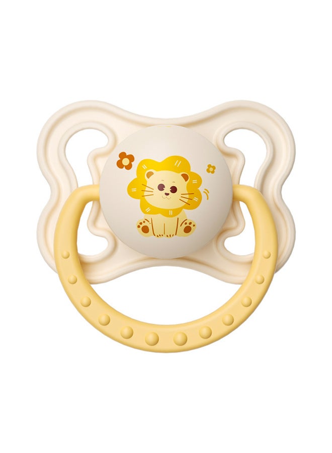 مصاصة أطفال 0-6-36 شهرًا لحديثي الولادة مضادة للغازات للنوم مع تصميم مسطح للرأس وكارتوني