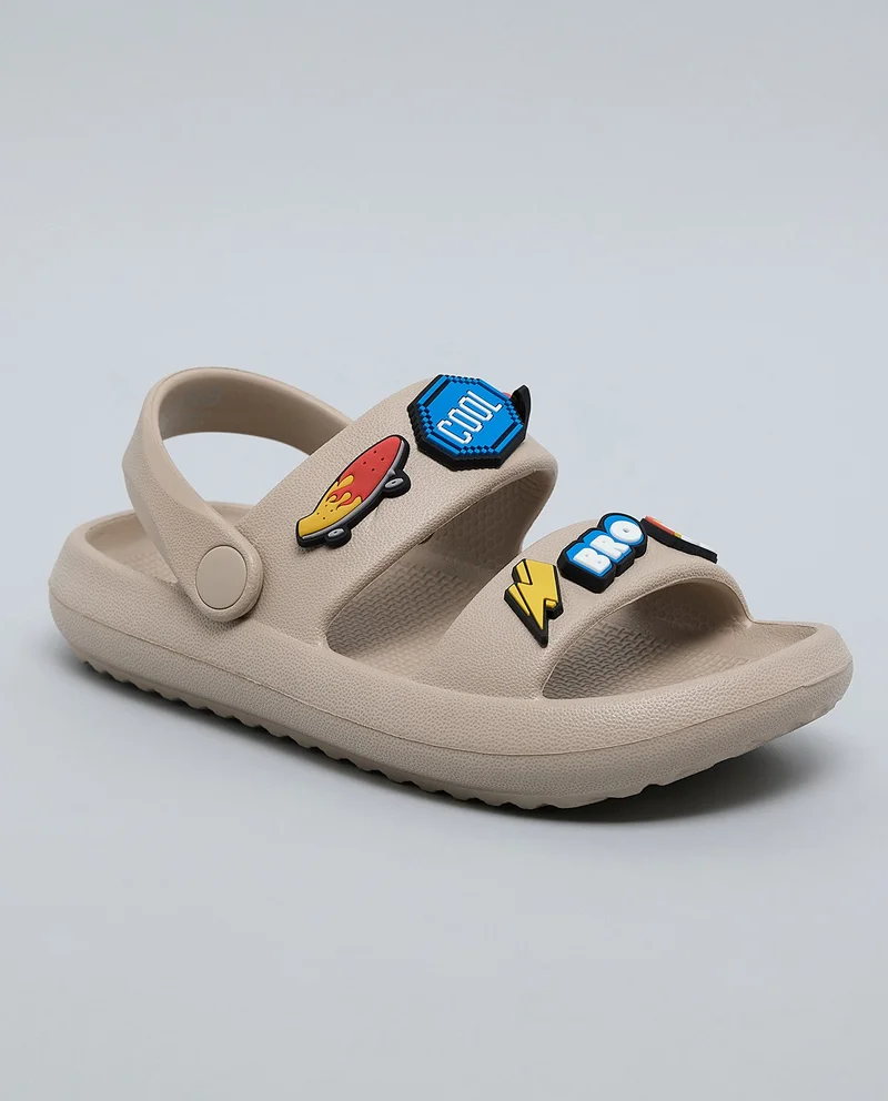 أر أند بي Charm Detail Slingback Sandals