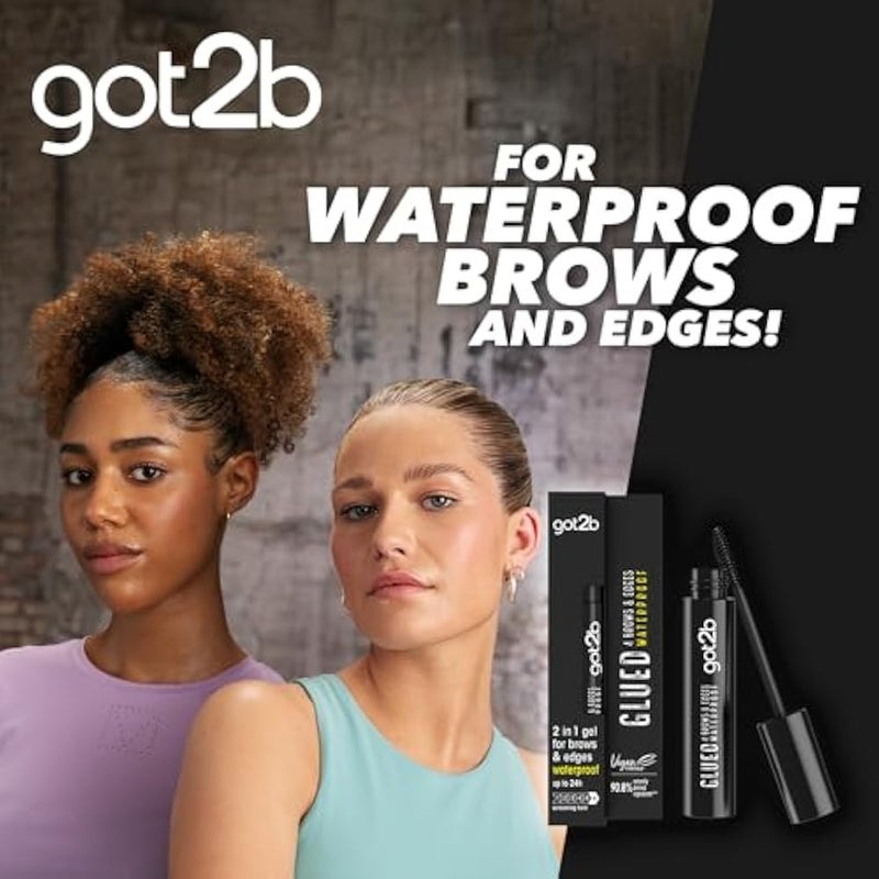 got2b glued for Brows & Edges eyebrow gel, vegan waterproof eyebrow gel, fast drying with no residue or stickiness 16ml - Image 4