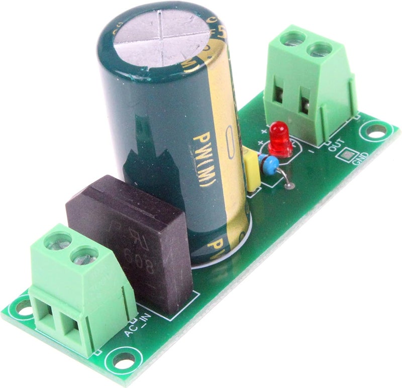 لوحة طاقة مرشح مقوم 50V 4700uF 6A مزود طاقة واحد مقوم AC إلى DC - Image 4