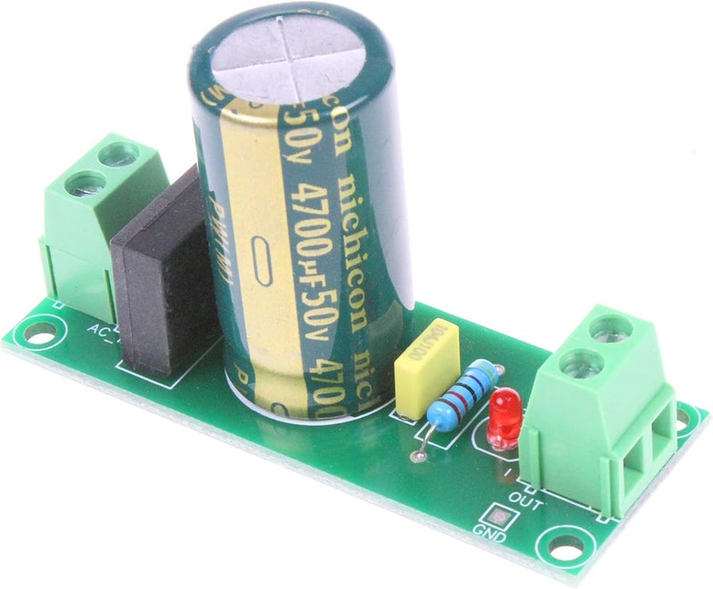 لوحة طاقة مرشح مقوم 50V 4700uF 6A مزود طاقة واحد مقوم AC إلى DC - Image 1