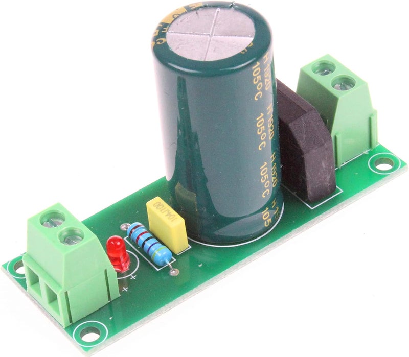 لوحة طاقة مرشح مقوم 50V 4700uF 6A مزود طاقة واحد مقوم AC إلى DC - Image 2