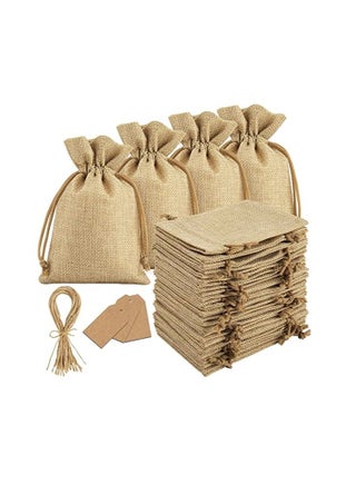 Burlap Drawstring reusable 10pcs of Gift Bags Candy Bags for Party Favors Supplies 17 x 23cm / 7 "x 9" - pzsku/ZBEF61AADDB8D4D1C67A7Z/45/_/1673592235/79a130b3-9447-4561-a8a7-56c767893635