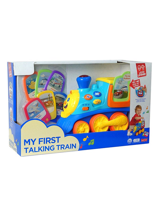 Happy Kids My First Talking Train Toy For Ages 24m+  - Image 1