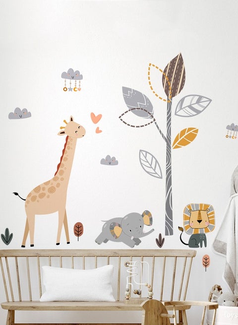 Cartoon Pattern Children's Room Kindergarten Beautification Decoration Wall Stickers