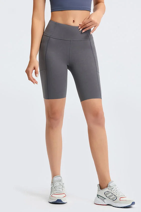 SVL شورت دريفت ديناميكي  بجيوب رمادي فاتح