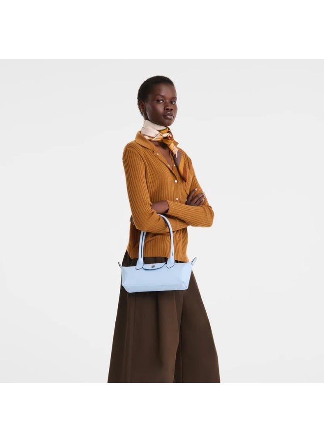Le Pliage Light Blue Slim Baguette Underarm Shoulder Tote Bag - Image 4