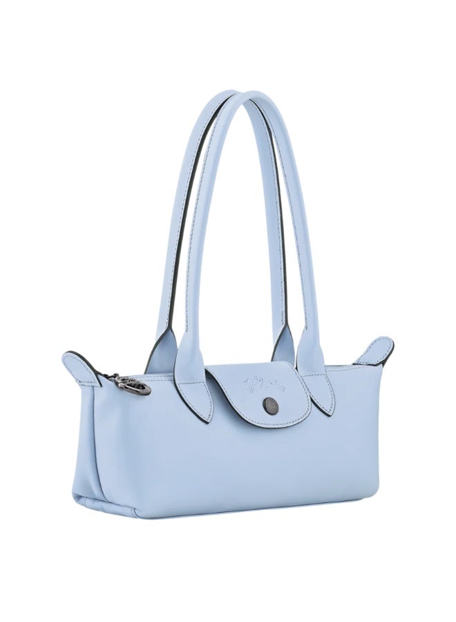 Le Pliage Light Blue Slim Baguette Underarm Shoulder Tote Bag - Image 3