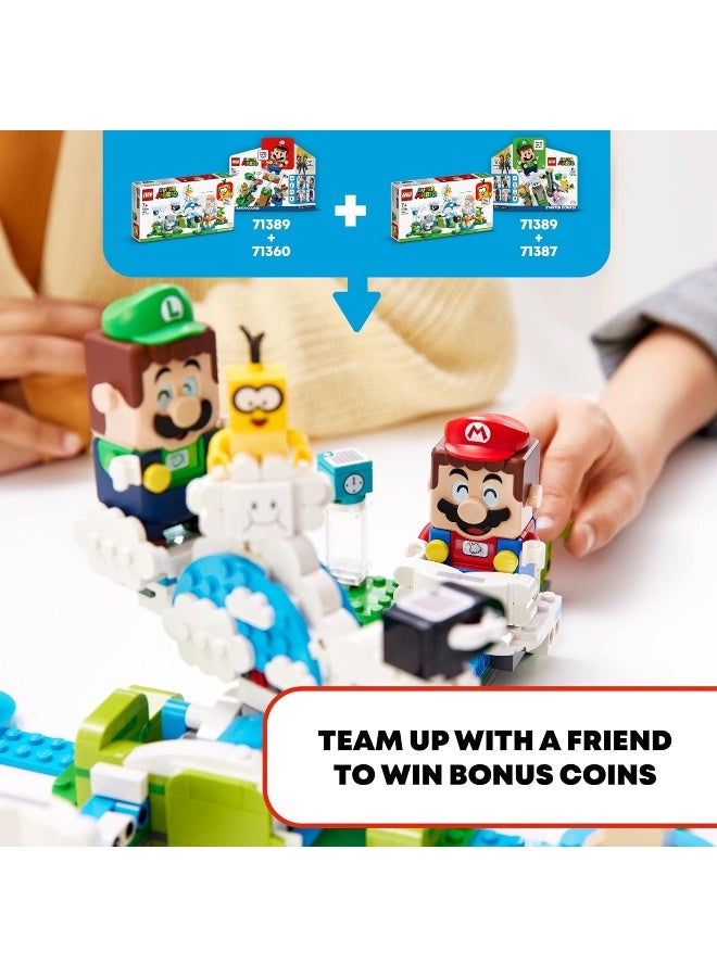 LEGO Super Mario Lakitu Sky World Expansion Set 71389 Building Kit; Collectible Toy Playset for Kids; New 2021 (484 Pieces) - Image 1