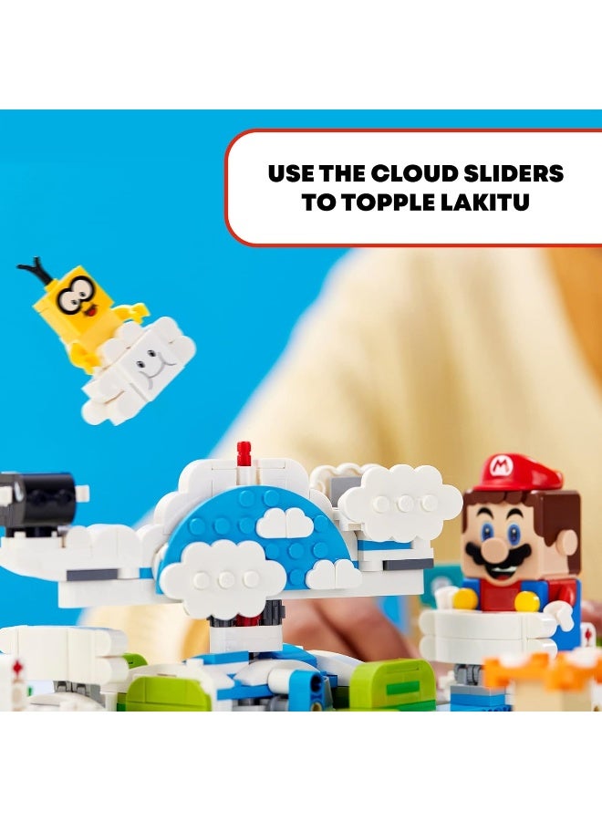 LEGO Super Mario Lakitu Sky World Expansion Set 71389 Building Kit; Collectible Toy Playset for Kids; New 2021 (484 Pieces) - Image 2