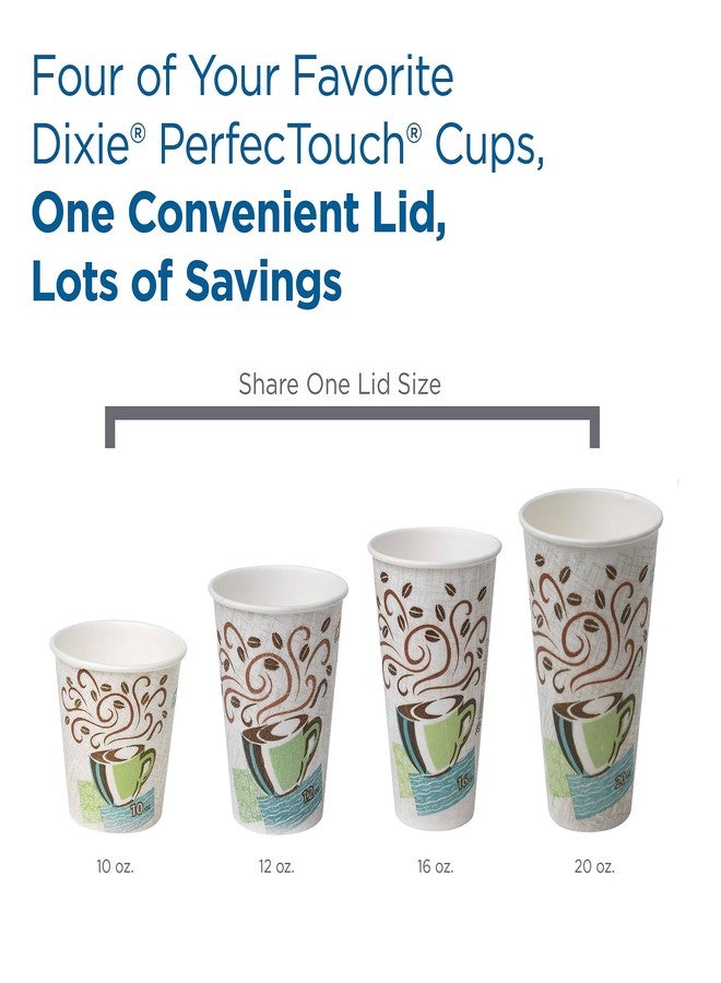 Dixie 5356CD Hot Cups, Paper, 16oz, Coffee Dreams Design, 50/Pack - Image 5