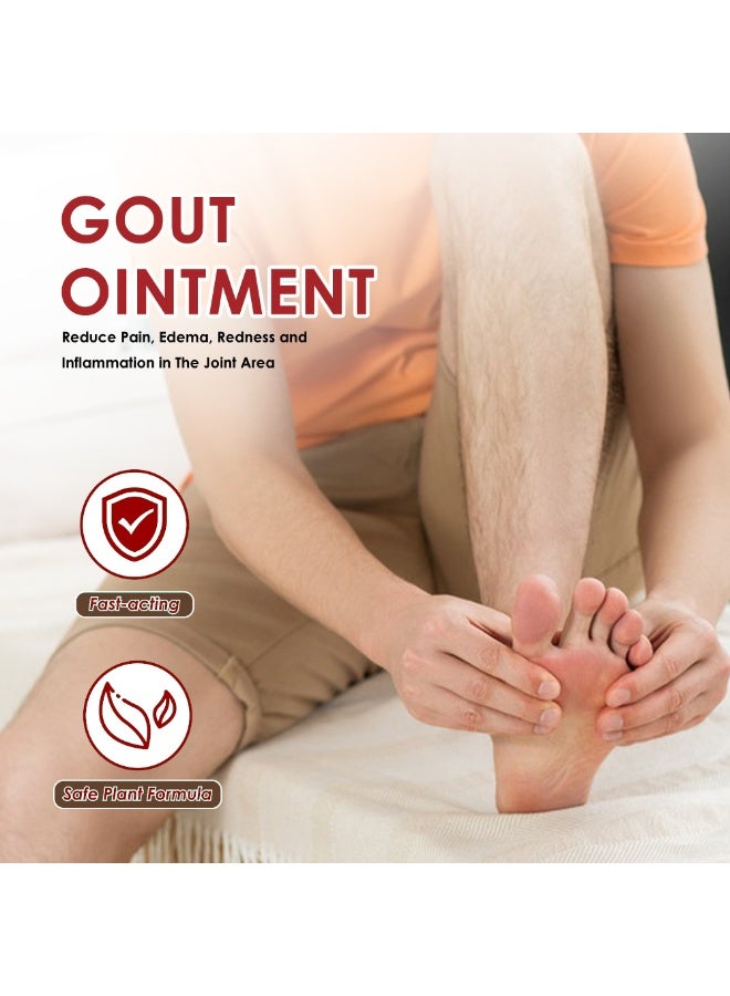 Sumifun 3-Pcs Bunion Balm Cream for Relieve Sore Joints,Muscles and Edema,Redness and Inflammation - Image 3