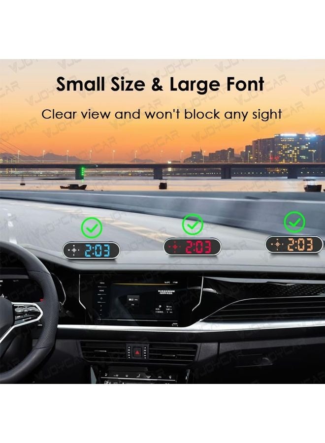 HOMESTAR New Colorful Speedometer HUD GPS Digital Speed Meter MPH KM/H Speedo Head Up Display for Cars Trucks, USB Cable Plug & Play (7 Color/MPH KM/H) - Image 3