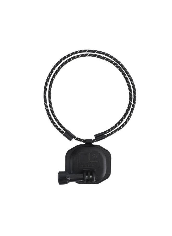 ماركة غير محددة - Sunnylife قابل للتطبيق Shadow Stone Insta360 GO 3 إطار كاميرا الإبهام توسيع الملحقات سريعة الإصدار - اللون: دعامة تعليق للرقبة المغناطيسية - Image 1