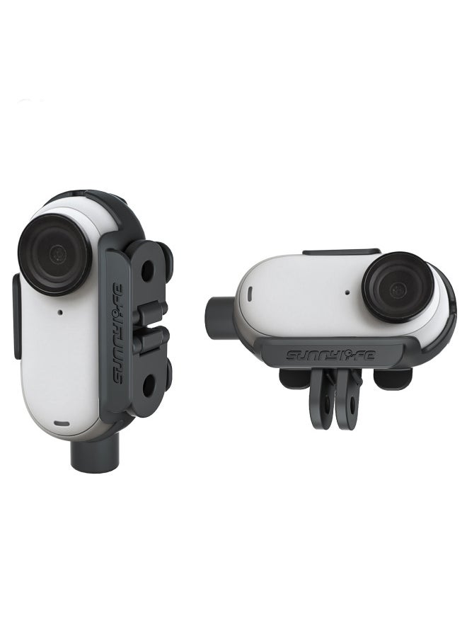 ماركة غير محددة - Sunnylife قابل للتطبيق Shadow Stone Insta360 GO 3 إطار كاميرا الإبهام توسيع الملحقات سريعة الإصدار - اللون: دعامة تعليق للرقبة المغناطيسية - Image 1