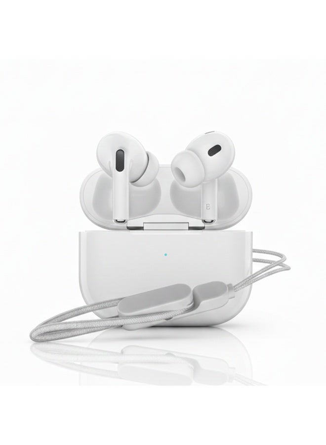 سماعات أذن لاسلكية متقدمة TWS-005A مع بلوتوث 5.3، وتقنية لاسلكية حقيقية، وإلغاء الضوضاء النشطة ENC، وصوت ستيريو فائق الجودة بزاوية 360 درجة، وصوت عالي الدقة في المكالمات، و5-8 ساعات من وقت التشغيل. - Image 2