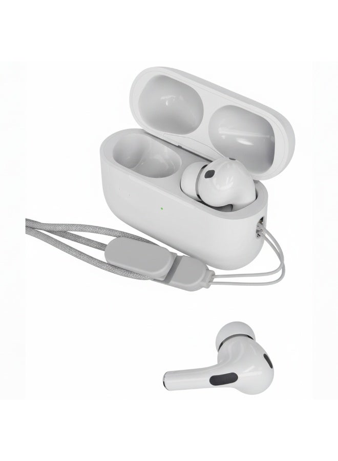 سماعات أذن لاسلكية متقدمة TWS-005A مع بلوتوث 5.3، وتقنية لاسلكية حقيقية، وإلغاء الضوضاء النشطة ENC، وصوت ستيريو فائق الجودة بزاوية 360 درجة، وصوت عالي الدقة في المكالمات، و5-8 ساعات من وقت التشغيل. - Image 1