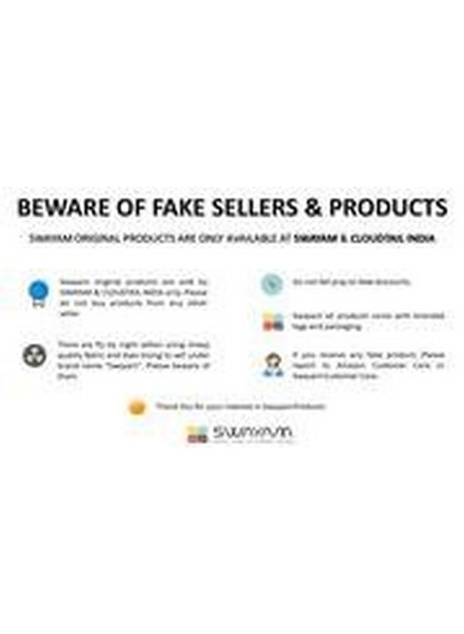 Swayam Drape and Dream Cotton 5 Piece Cushion Cover Set - Rust Multi (16x16 inch) - Image 3