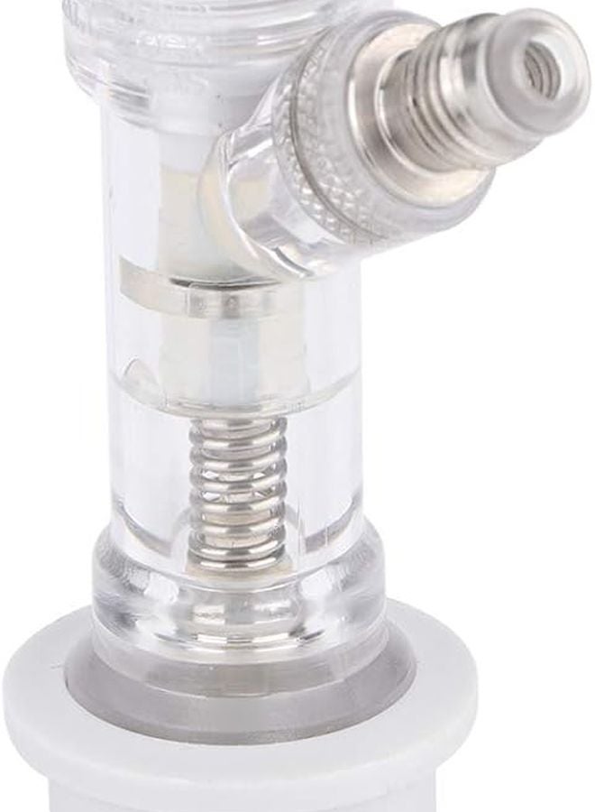 Stainless Steel Ball Lock Keg Disconnect With Internal Check Valve Prevents Liquid Backflow - Image 2