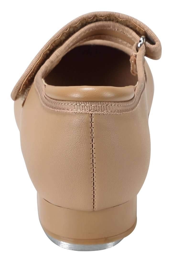 Linodes Patent Easy Strap Tap Shoe for Girls and Boys (Toddler/Little Kid/Big Kid)-Brown-1.5M-Little Kid - Image 4