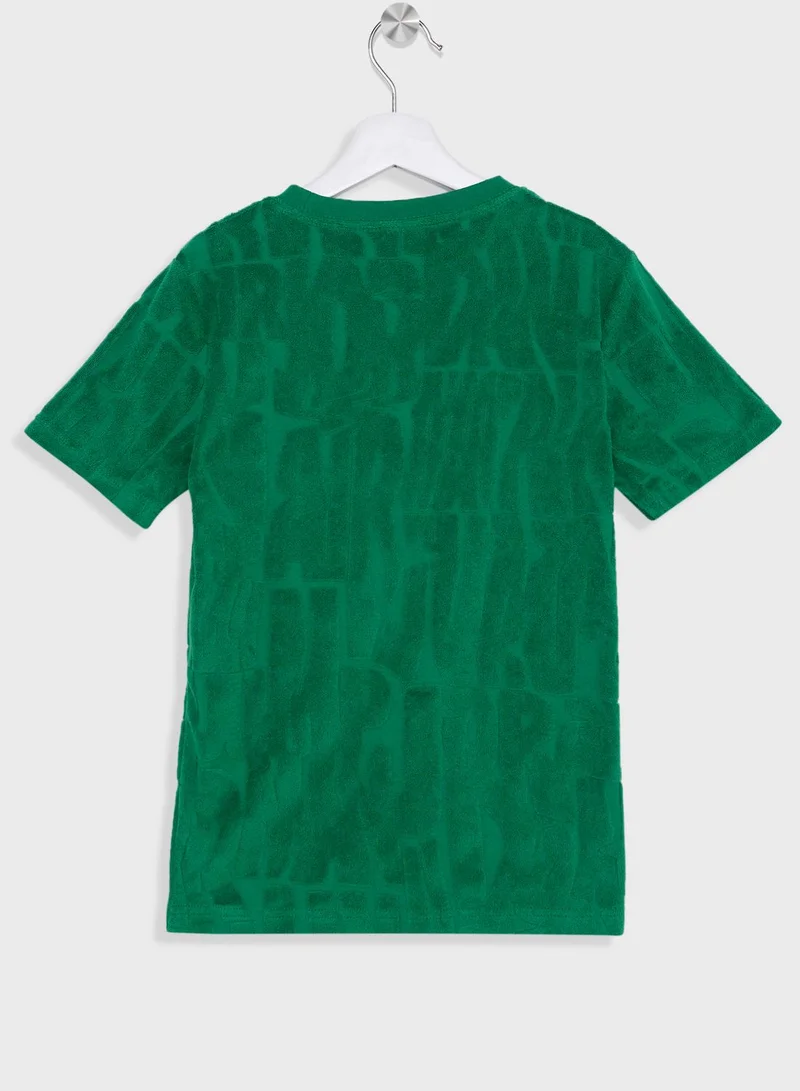 Jordan Youth Cool Down All Over Printed Terry T-Shirt