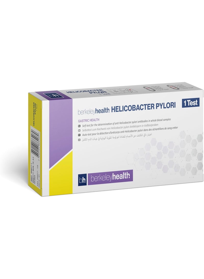 Berkeley health Helicobacter Pylori Rapid Home Self-Test - Image 1