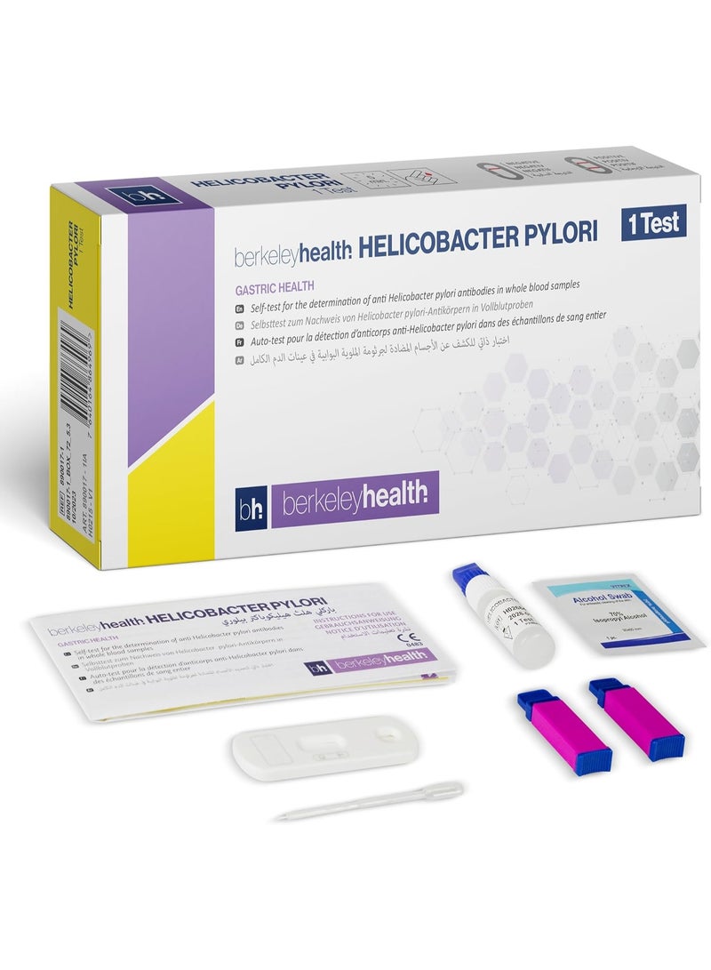 Berkeley health Helicobacter Pylori Rapid Home Self-Test - Image 2