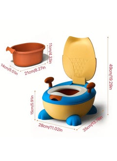 Gonice Creative Cartoon Household Toilet Seat With Cushion  - Image 3